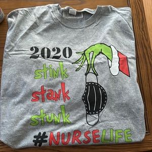 2020 stink stank stunk #Nurse, life, long sleeve T-shirt